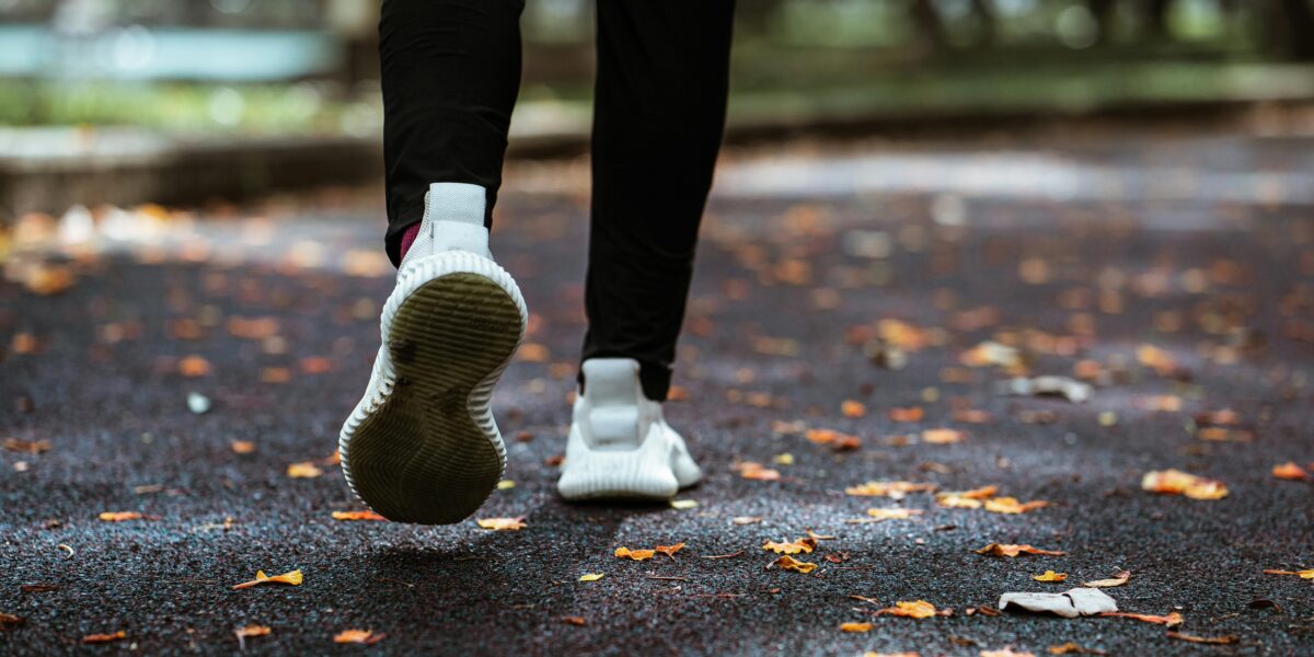Walkining during the fall